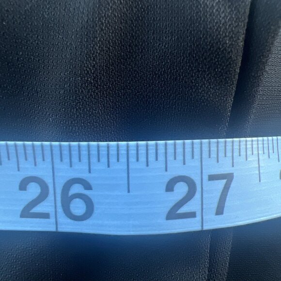 August Max Woman Dressy Black Long Sleeve Button Up Blouse Size 3X - Picture 8 of 10